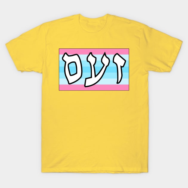 Zaam - Wrath (Transmasculine Pride Flag) T-Shirt by dikleyt